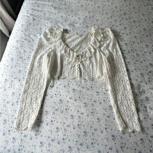 For Love & Lemons Charmaine Lace Top